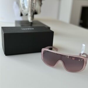 CHANEL SHEILD SUNGLASSES BRAND NEW. ORIGINAL BOX